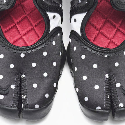 Nike Air Rift Breathe Polka Dots Black Metallic Silver