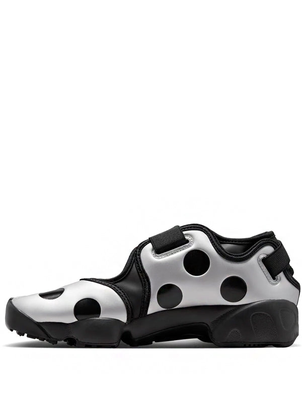 Nike Air Rift Polka Dots Black Metallic Silver