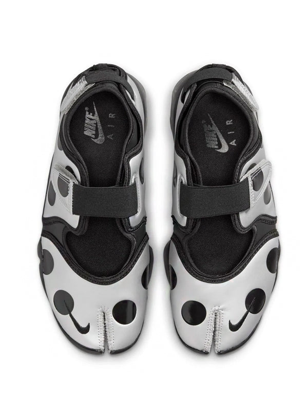 Nike Air Rift Polka Dots Black Metallic Silver