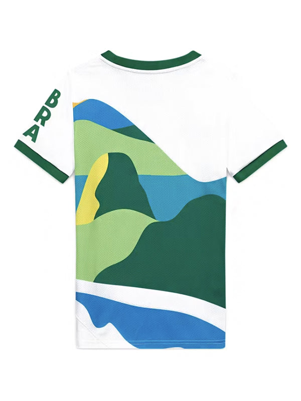 Nike SB x Parra Brazil Federation Kit Crew (Youth) Jersey White/Clover