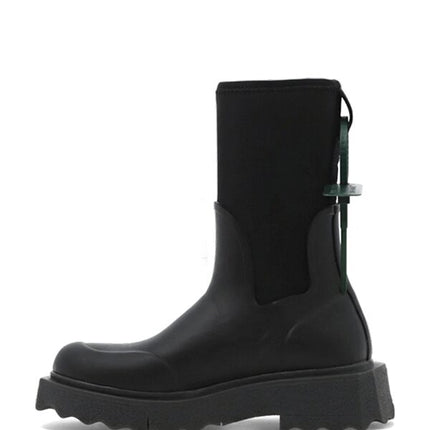 OFF-WHITE For Rainy Days Rain Boot Black