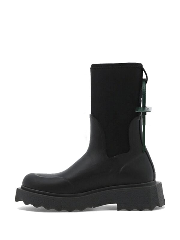 OFF-WHITE For Rainy Days Rain Boot Black