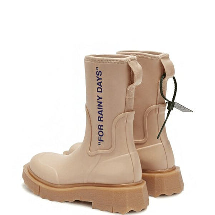 OFF-WHITE For Rainy Days Rain Boot Rose