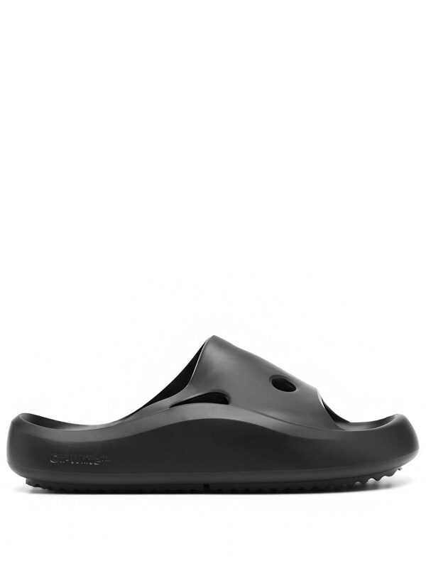 OFF-WHITE Meteor Rubber Slides Black