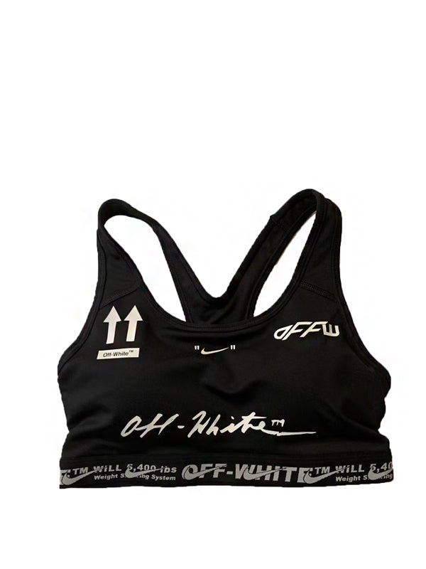 OFF-WHITE Nike Sports Bra Black