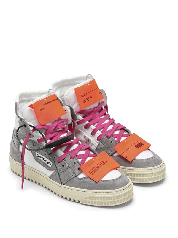 OFF-WHITE Off-Court 3.0 High White Grey Pink (FW22)