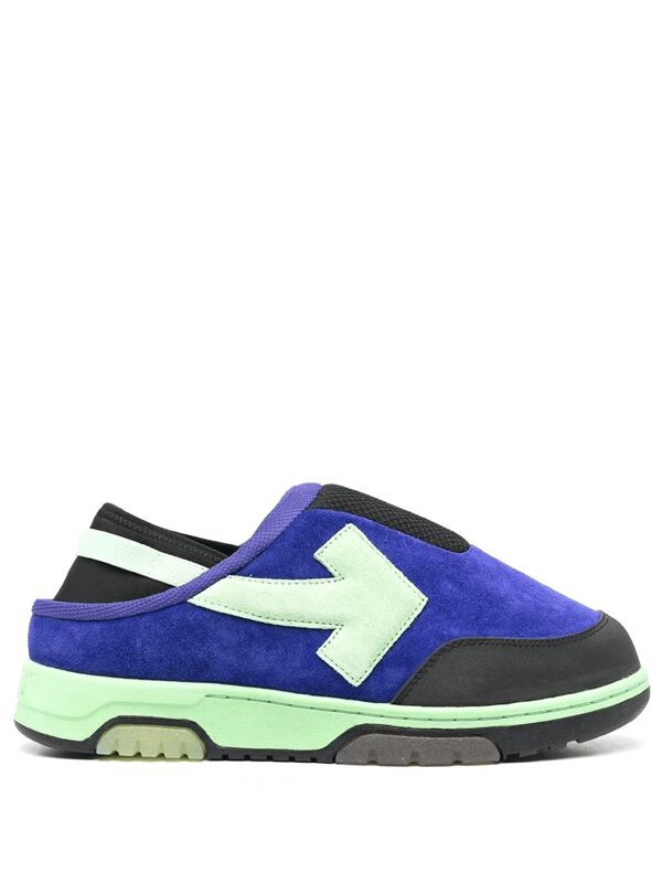 OFF-WHITE Out Of Office Mule Purple Green