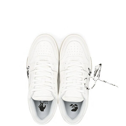 OFF-WHITE Out Of Office OOO Low Tops For Walking White Black