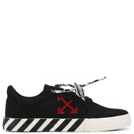 OFF-WHITE Vulc Low Black Red Arrow