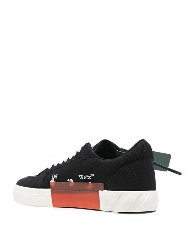OFF-WHITE Vulc Low Black White White