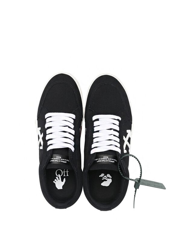 OFF-WHITE Vulc Low Black White White