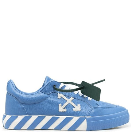 OFF-WHITE Vulc Low Leather Blue White