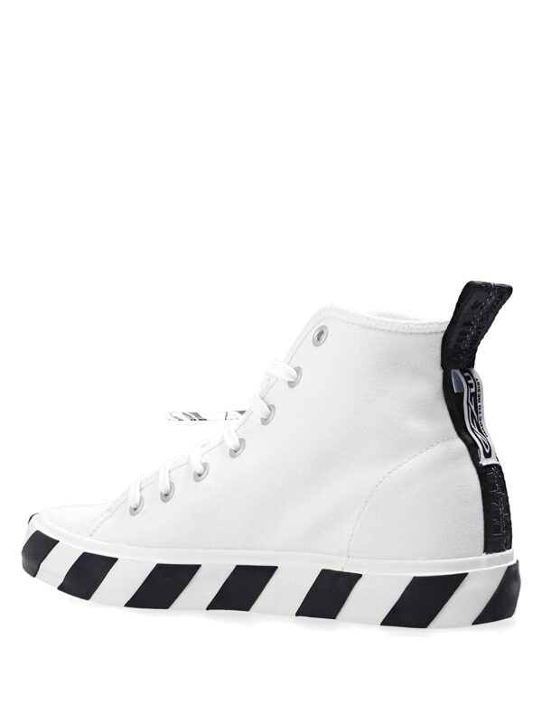OFF-WHITE Vulcanized Hi Top White Black
