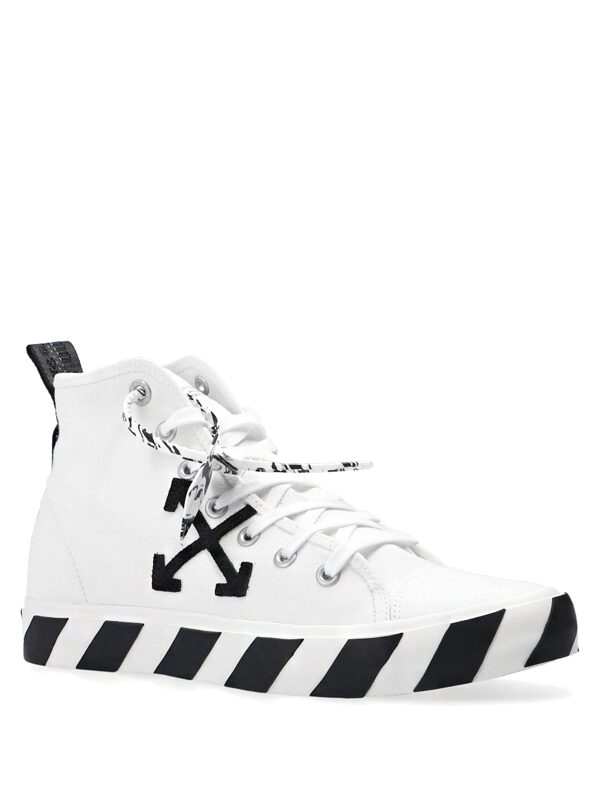 OFF-WHITE Vulcanized Hi Top White Black