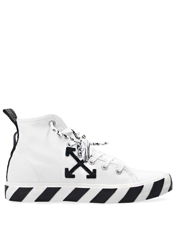 OFF-WHITE Vulcanized Hi Top White Black