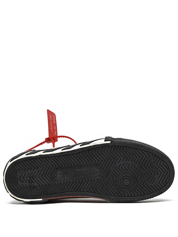 OFF-WHITE Vulcanized Low Canvas White Black