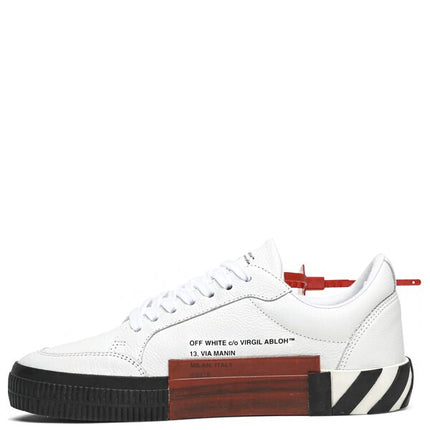 OFF-WHITE Vulcanized Low Canvas White Black