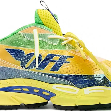 OFF-WHITE Be Right Back Formula 1 Yellow Blue