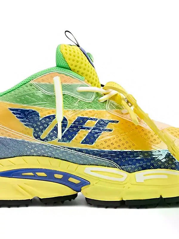 OFF-WHITE Be Right Back Formula 1 Yellow Blue