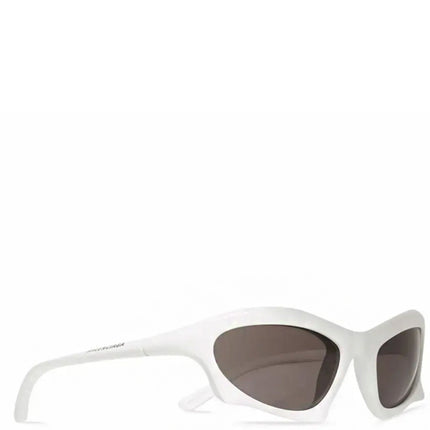 Óculos Balenciaga Bat Rectangle Frame White