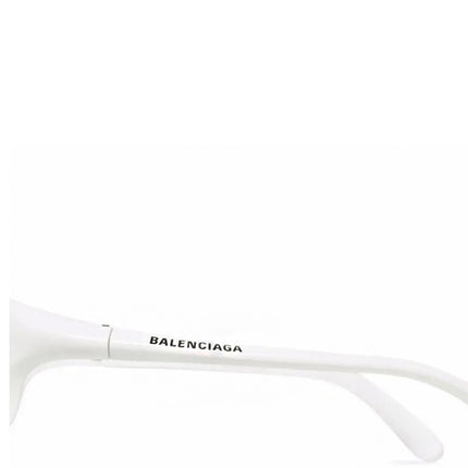 Óculos Balenciaga Bat Rectangle Frame White