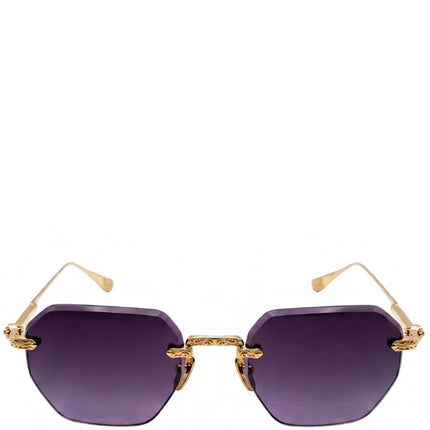 Óculos Chrome Hearts Hole Shot Purple
