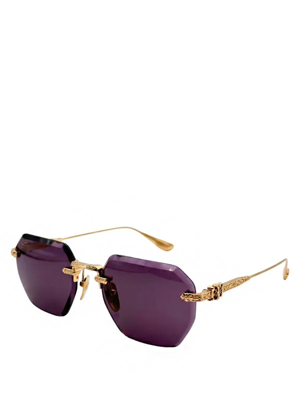 Óculos Chrome Hearts Hole Shot Purple