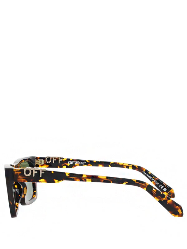 Óculos Off-White Albany Square Green
