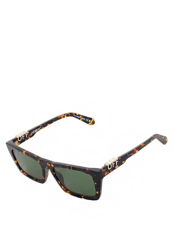 Óculos Off-White Albany Square Green
