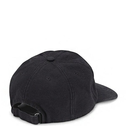 Off-White Bookish Logo Embroidered Baseball Cap Black/White