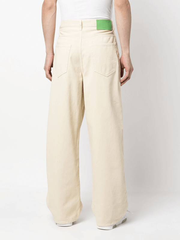 Off-White Calça Jeans Logo