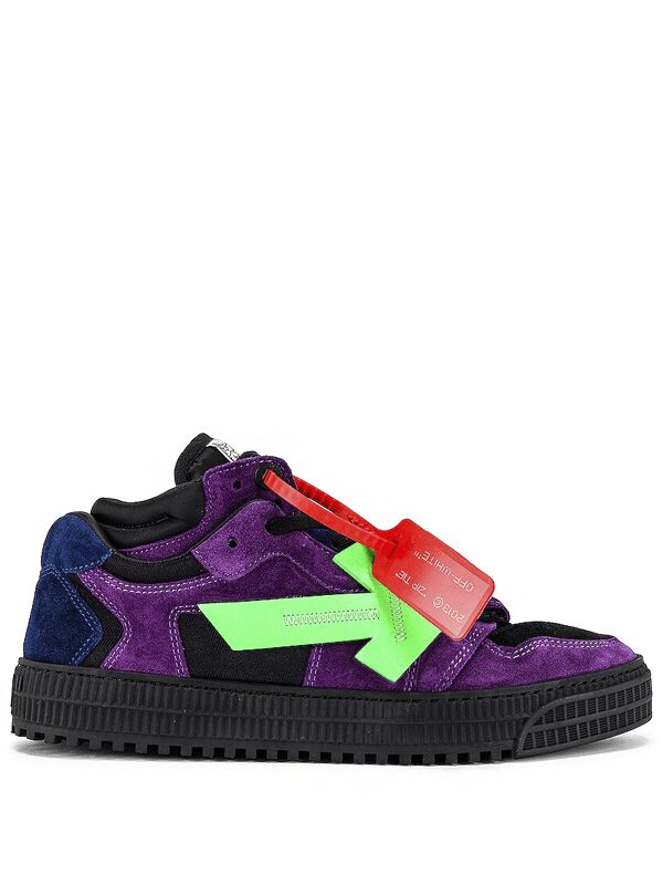 Off-White Off Court Low Top Purple Green