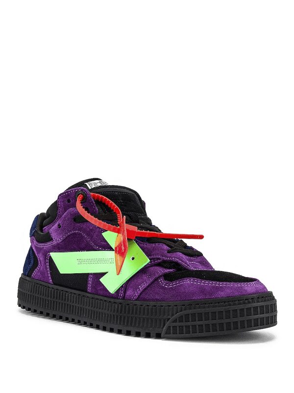 Off-White Off Court Low Top Purple Green