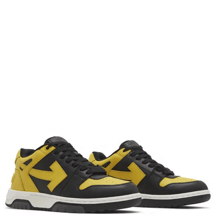 Off-White Out Of Office Black Lemon Yellow