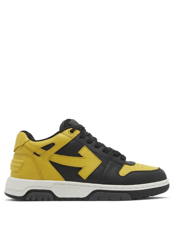 Off-White Out Of Office Black Lemon Yellow