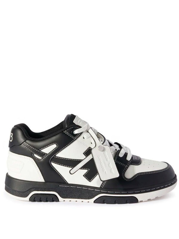 Off-White Out Of Office Logic Black White
