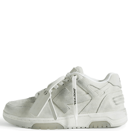Off-White Out Of Office Low Distressed White