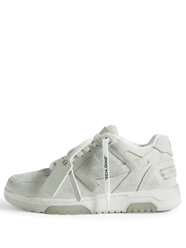 Off-White Out Of Office Low Distressed White