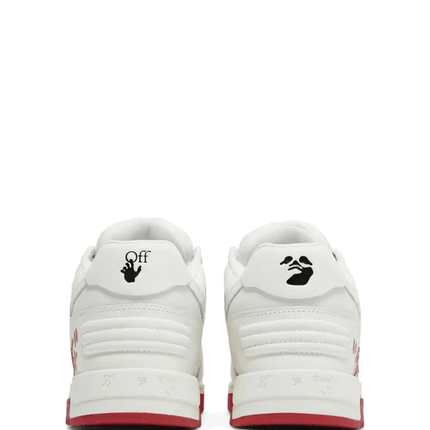 Off-White Out Of Office Low For Walking White Red
