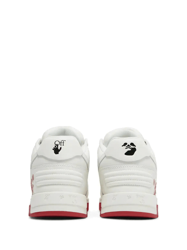 Off-White Out Of Office Low For Walking White Red