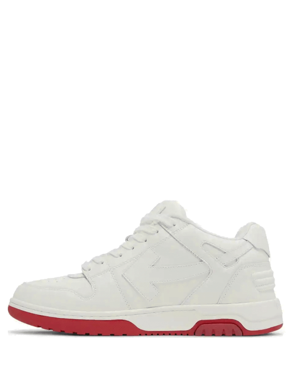 Off-White Out Of Office Low For Walking White Red