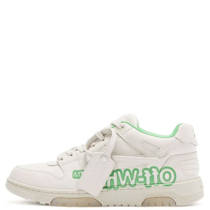Off-White Out Of Office Script Green