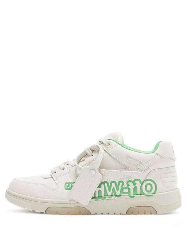 Off-White Out Of Office Script Green