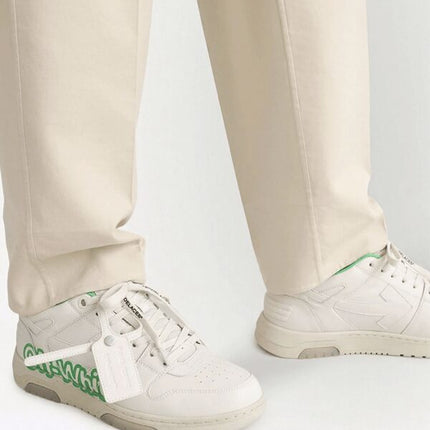 Off-White Out Of Office Script Green