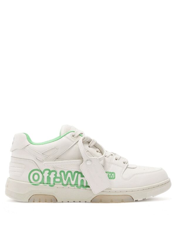 Off-White Out Of Office Script Green
