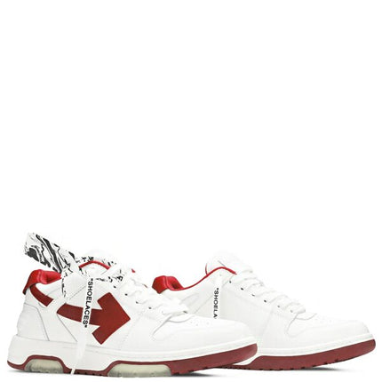 Off-White Out Of Office White Red