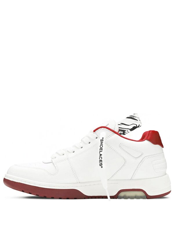 Off-White Out Of Office White Red