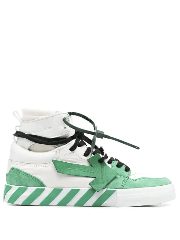 Off-White Vulcanized High White Green