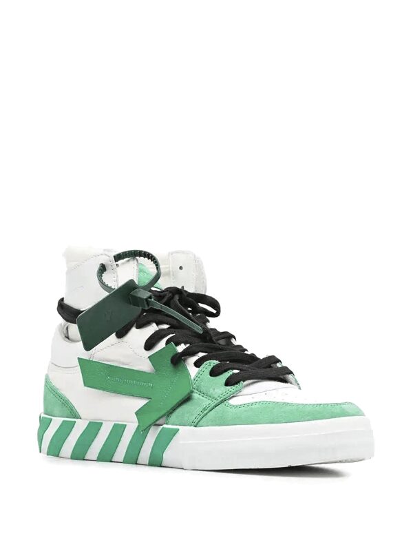 Off-White Vulcanized High White Green