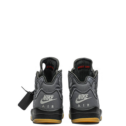 Off-White x Air Jordan 5 Black Metallic